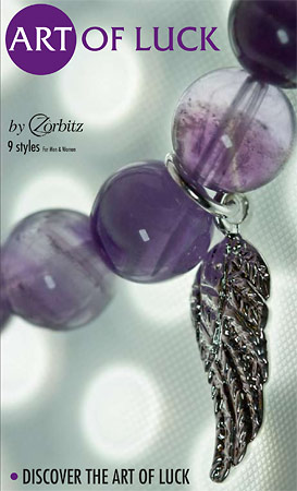 Art of Luck friendship bracelets with white gold dipped charms - Discover the Art of Luck