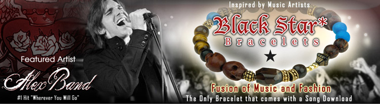 Blackstar Bracelets inspired by Musicians