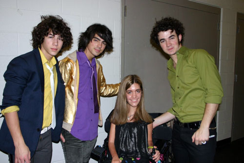 Alexa and the Jonas brothers