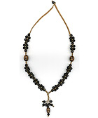 Wish Catcher Necklace (Black)(732)
