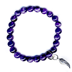 Amethyst/Angel Wing - Good Health & Protection(601)