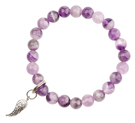 Amethyst/Angel Wing - Good Health & Protection(601)