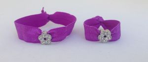 My Doll n' Me Bracelet Set- Stretch Purple