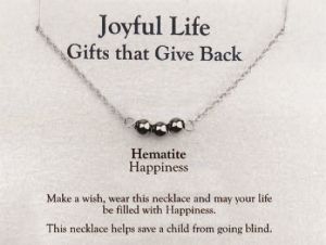 Joyful Life Necklace- Tigers Eye