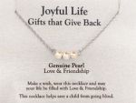 Joyful Life Necklace- Pearl