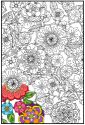 Joy of Coloring  (24x36)Flower Garden