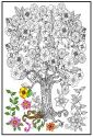 Joy of Coloring (24x36)Flowering Tree